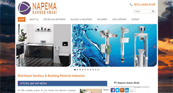 Desktop Screenshot of napema.com